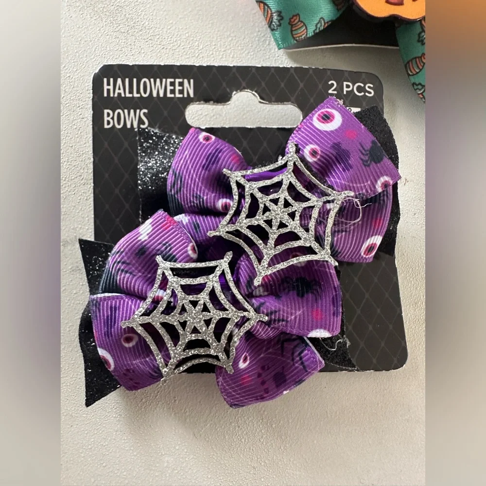 Bundle / Halloween Themed Kids Hair Accessories‎ Set